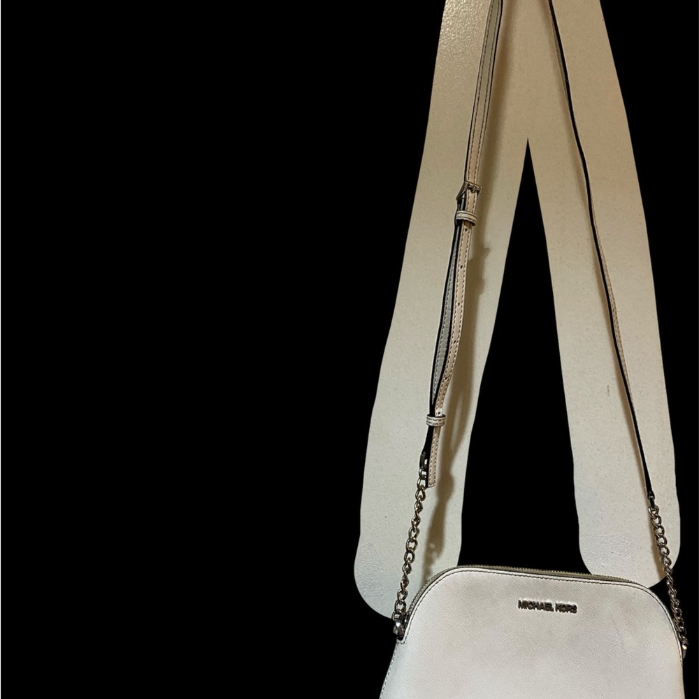 Michael Kors White Shoulder Purse Bag TLC Piece Quick Sale